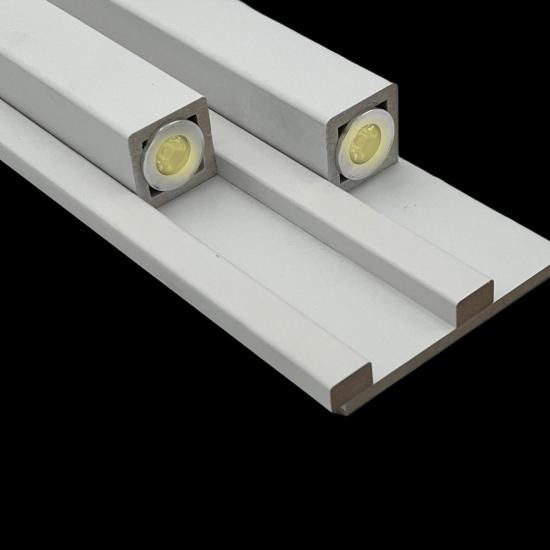 LEDLİ LAMBİRİ BEYAZ - MDF